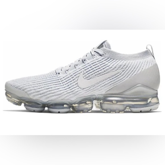 Nike Air VaporMax Flyknit 3 'Pure Platinum' AJ6910-100 |Size 6 - Picture 3 of 12